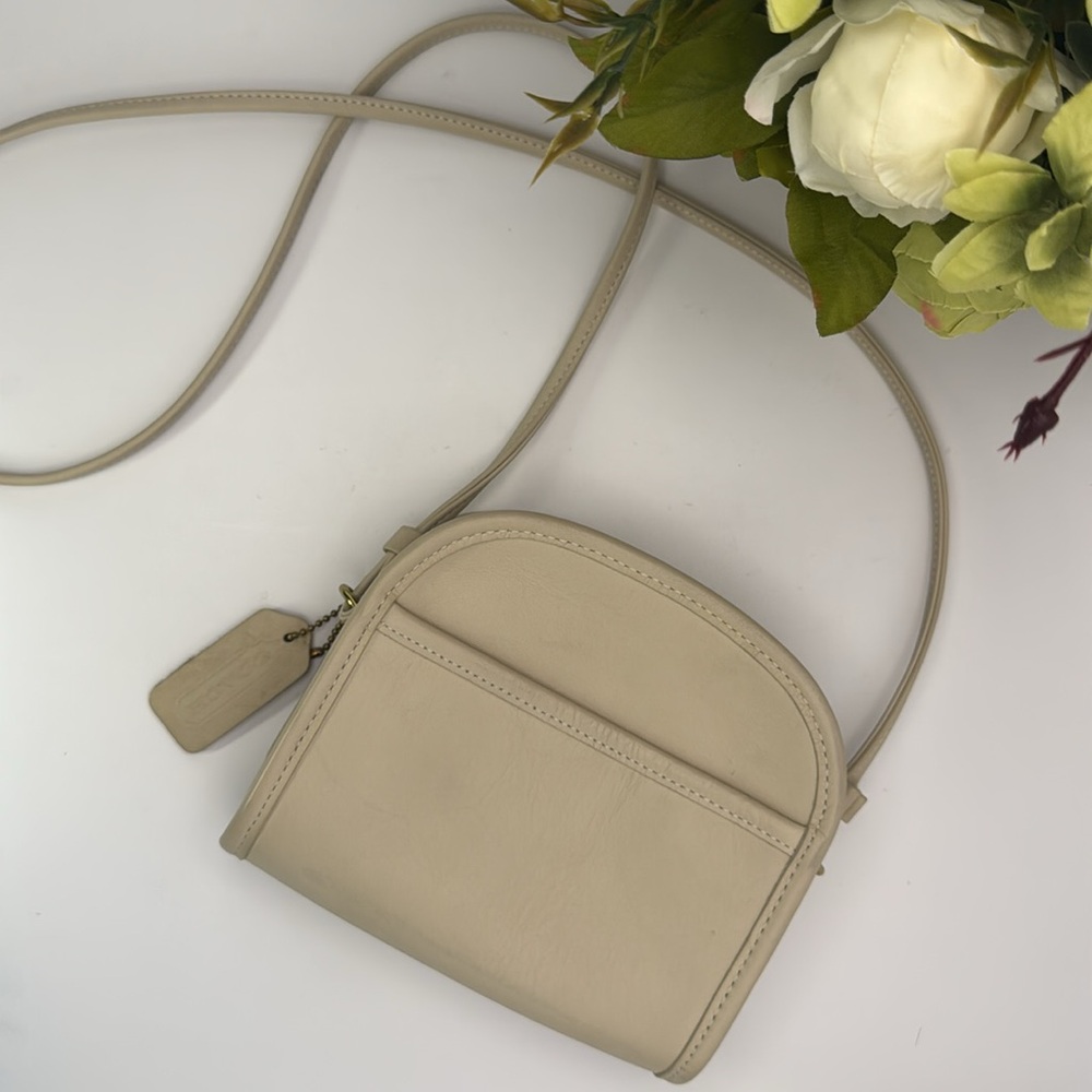 Vintage Coach Abby Bone White 9017